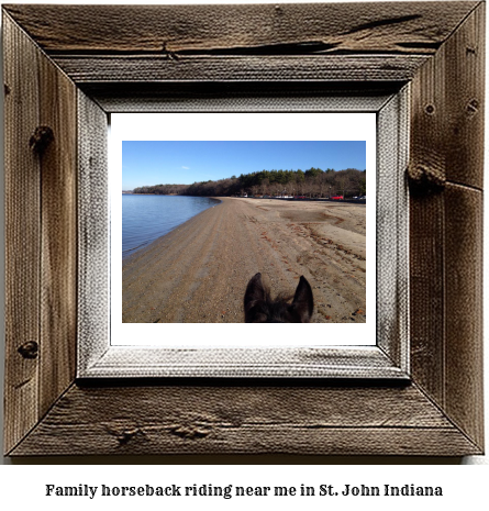 family horseback riding near me in St. John, Indiana